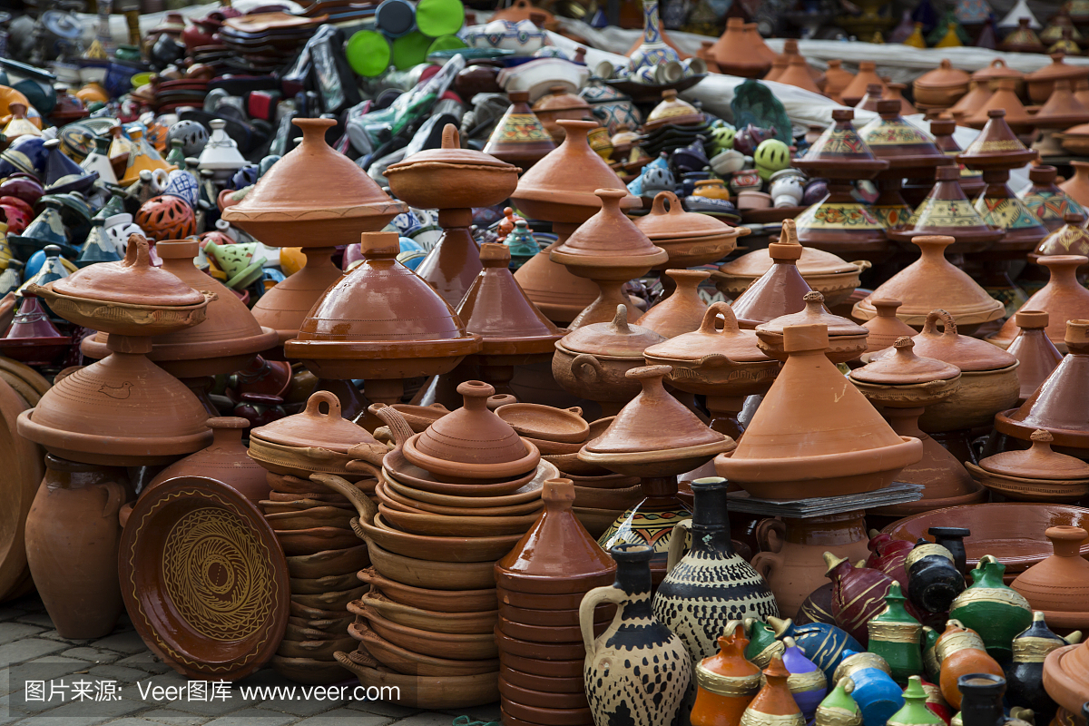 摩洛哥传统陶罐