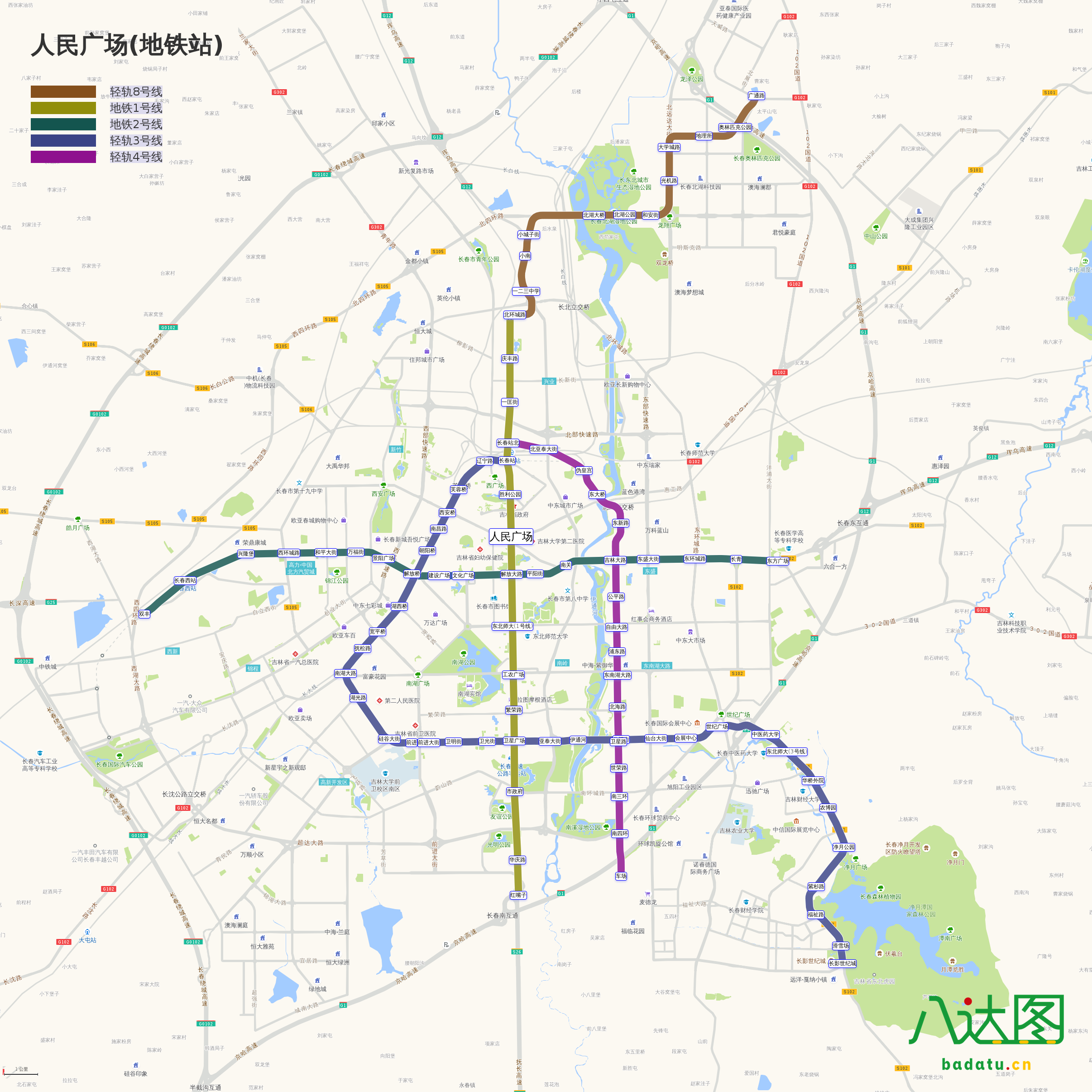 長春地鐵線路圖最新版，揭示城市脈絡(luò)的新走向